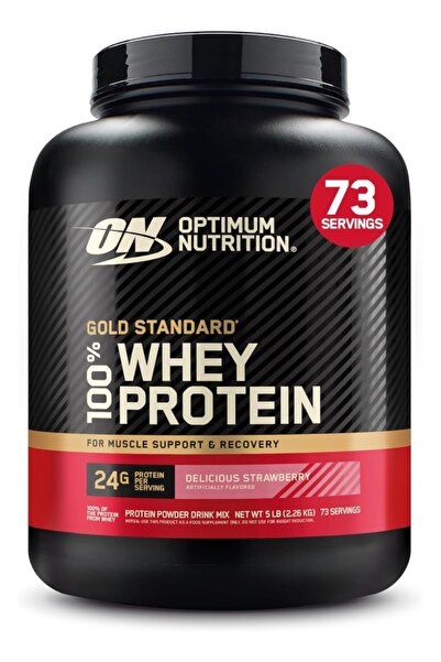 Optimum Nutrition مسحوق بروتين مصل اللبن المعزول من جولد ستاندرد، ١٠٠٪، بنكهة...