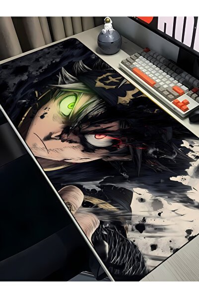 Charmbi Black Clover Asta 40x90 Mouse Pad Gaming Mousepad, Αντιολισθητική Βάσ...