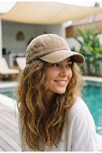 LAGRANZE Γυναικείο καπέλο casual με λεπτομέρεια από βαμβακερό πλυμένο vintage...