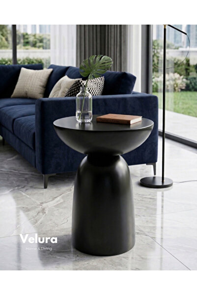 Velura Home & Living Zonya Yan Sehpa - Siyah