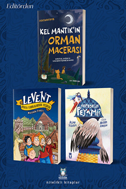 Timaş Yayınları Kel Mantık’ın Orman Macerası - Levent Dünya Harikalarının Peş...