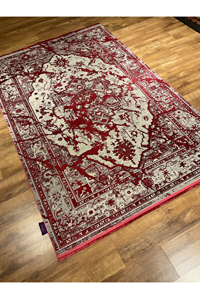 Royal Halı DA VINCI DJ01M BORDO AÇIK GRİ HALI