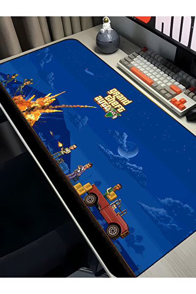 Charmbi GTA V Θεματικό 40x90 ProControl Mouse Pad Gaming Mousepad Αντιολισθητ...