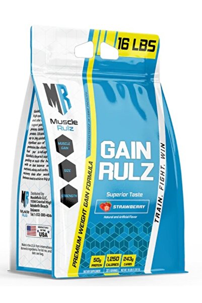 Muscle Rulz جين رولز 16 رطل بنكهة الفراولة