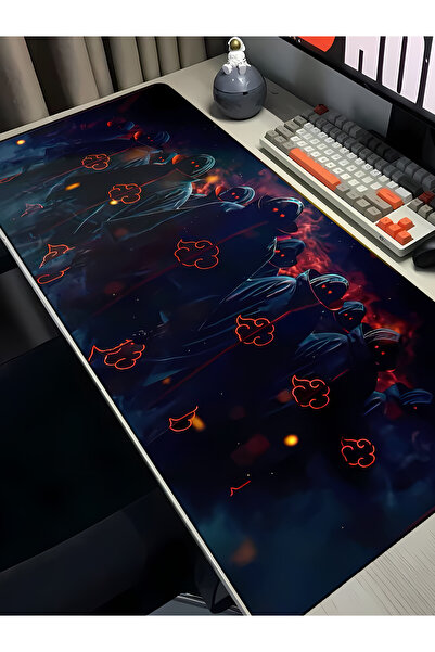 Charmbi Akatsuki, Naruto Temaled Mouse Pad – 40x90 Gaming Mousepad, Αντιολισθ...