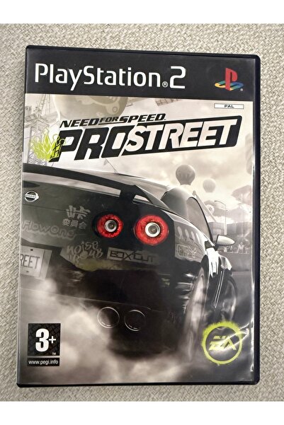 EA ps2 NEED FOR SPEED PRO STREET orjinal ürün full içerik 10/9 disk kondüsyonu