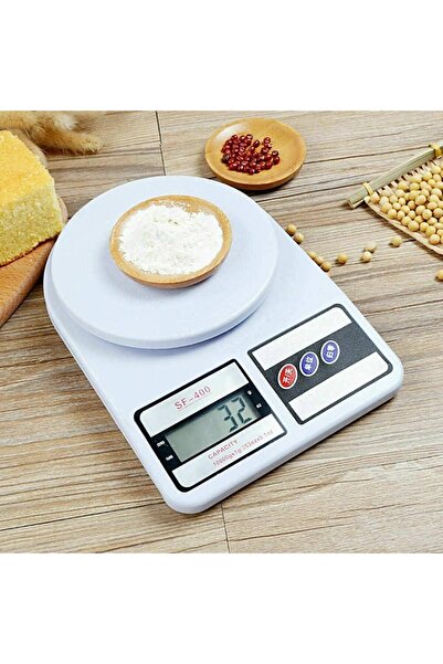 Generic Hassas Dijital Mutfak Terazisi 10 Kg Kapasiteli LCD Ekranlı Elektroni...