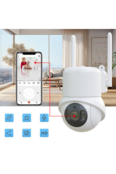 SHUFA Akıllı WiFi Güvenlik Kamerası Uzaktan İzleme Ev Güvenliği