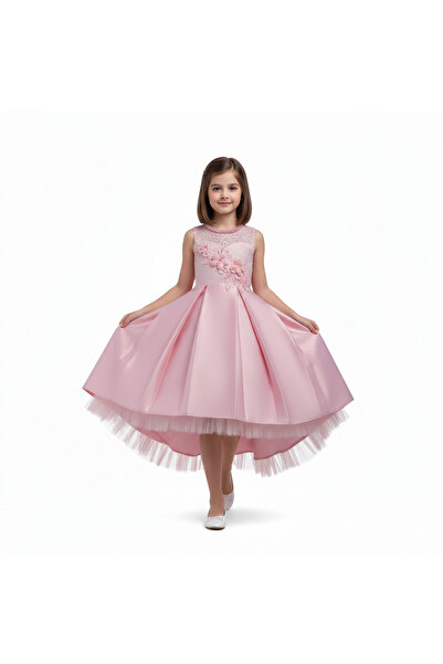 ddaniela D' Daniela - Long Tail Flower Girl Dress - MUlticolor - 3Y to 13Y