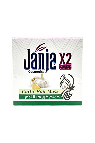 JANIA حوّل شعرك مع قناع الشعر بالثوم للترطيب الفائق من كوزمتيكس x2 - 500 مل