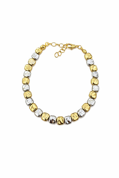 Quality Accessories Mix Gold Ezme Model Bileklik