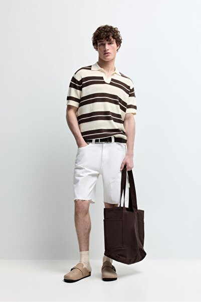 LEFTIES Denim carpenter bermuda