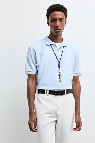 LEFTIES Basic polo yaka tişört