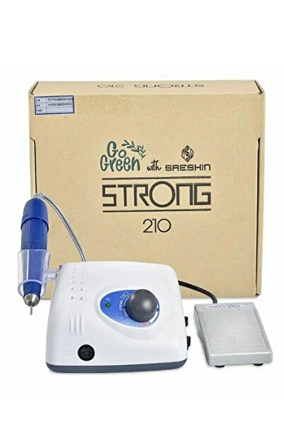 funshop Strong 210 Elektrikli Freze Törpü Makinesi - Manikür Pedikür Motoru-M...