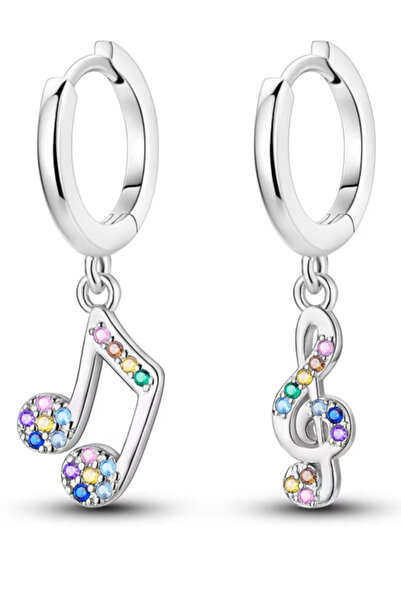 Waves And Pebbles Music Earrings
