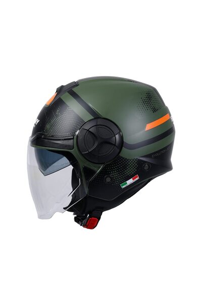 Sway GEMINI Army Green Yarım Kask