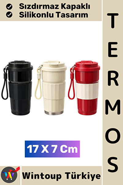 Wintoup # Thermos Camping Outdoor Daily Workplace Office Picnic Leakproof Lid...