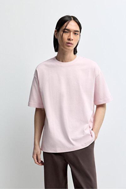 LEFTIES Boxy fit orta ağırlık t-shirt