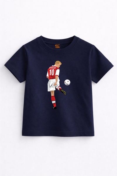 Rabona Fashion Elegant Goalscorer 10 – Football Art Series Kids' T-Shirt