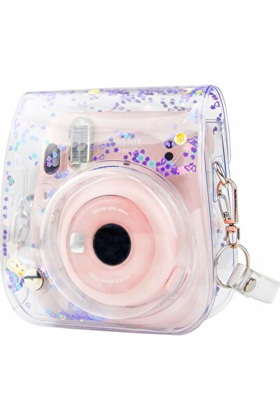 Other Husă LoveInstant pentru Fujifilm Instax Mini 11 / Paiete Transparente V...
