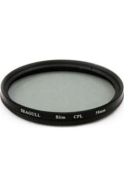 Seagull Filtru polarizator CPL subțire 58mm pentru cameră
