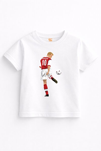 Rabona Fashion Tricou pentru copii Elegant Scorer 10 – Seria de artă a fotbal...