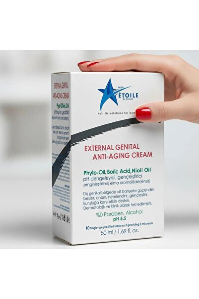 MON ETOILE DE BEAUTE Ex. Genital Antı-Agıng Krem - Bitkisel Östrojen + Nioli ...