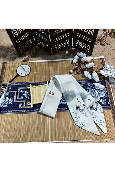 MAHLA Φουλάρι διπλής όψης, Σχεδιασμός Λεπτό Μακρύ Φουλάρι Σάλι, Αξεσουάρ Τσάντας