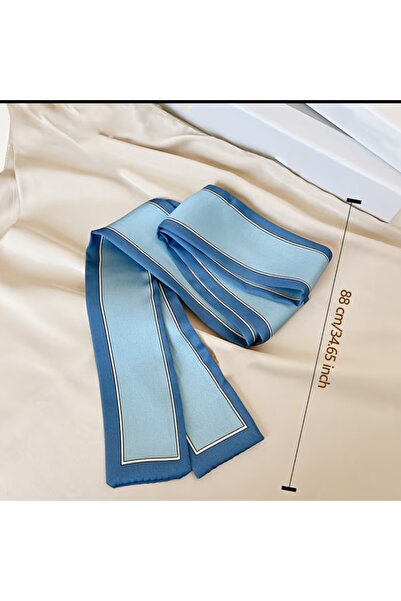 MAHLA Thin Scarf for Women – Multi-Purpose Neck Shawl, Bag Accessory, Hair Ba...