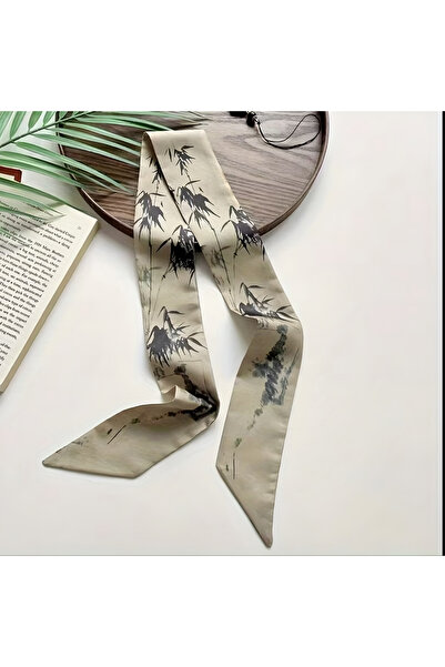 MAHLA Ιαπωνικό κορεάτικο σχέδιο φουλάρι, Σχεδιασμένο λεπτό μακρύ φουλάρι, Αξε...