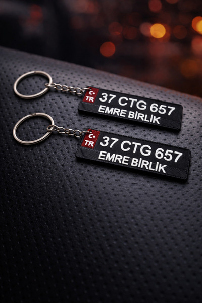 EAE Kişiye Özel İsim Yazılı Plaka Anahtarlık ,Premium Sıra dışı Tasarım plaka...