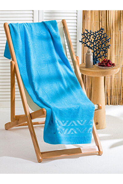 LC Waikiki RMZ GİYİM FARKİLYA Памучна детска плажна кърпа 70x140 см