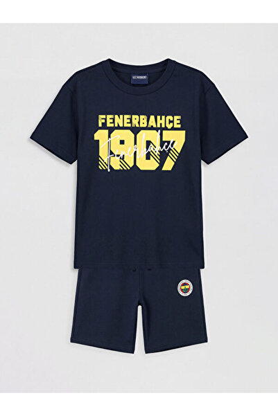 LC Waikiki RMZ GİYİM FARKİLYA Set de pantaloni scurți pentru băieți, cu impri...