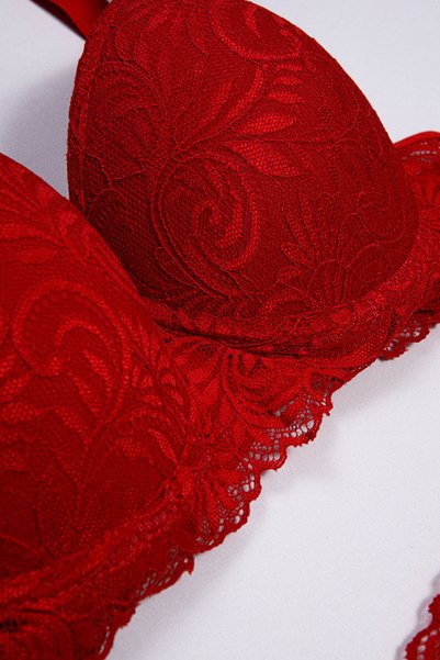 Mistressia Padded Love Secret Stone Bra Set.