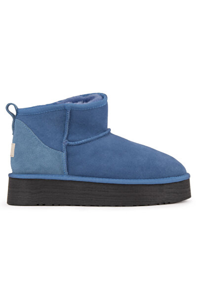 Pegia High Sole Sheepskin Boots 191300