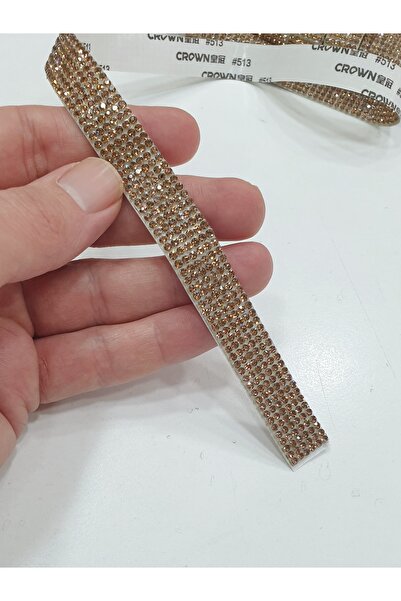 CRYSTALSHOP Πέτρινη Λωρίδα - Χρυσό (1 Μέτρο)