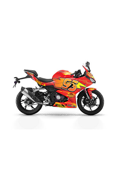 RR Graphic RKS SRK 125 R ŞİMŞEK MCQUEEN GRAFİK STİCKER KİT