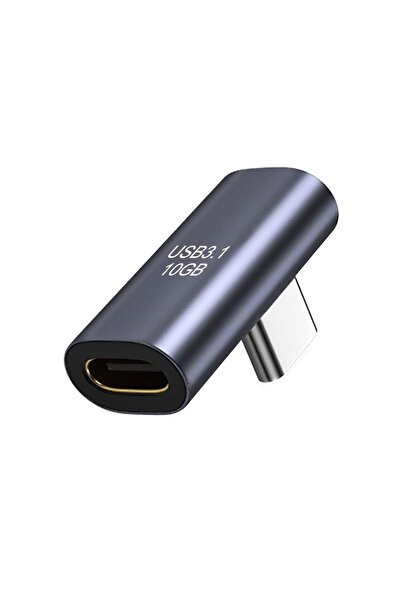 BK Teknoloji USB 3.1 Type-C Erkek – Type-C Dişi Çevirici Adaptör 10Gbps Hızlı...