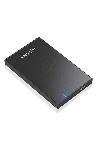 AISENS Εξωτερική Θήκη Σκληρού Δίσκου ASE-2527B, Ένδειξη LED, μαύρο