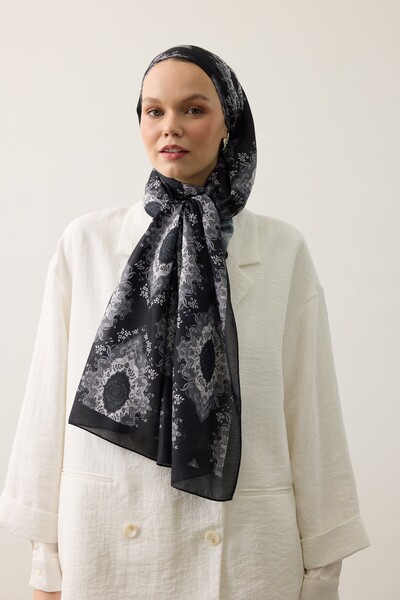 İpekhan شال ناعم 3074 أسود