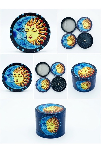 BGA Limited Edition 50mm Grinder Spice Grinder Mill Thick Metal with Pollen T...