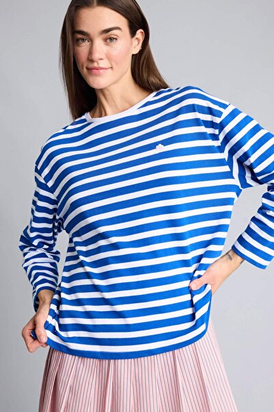 DeFacto Afra x Oversize Φούτερ με στάμπα στο μανίκι και λαιμόκοψη ποδηλάτου H...