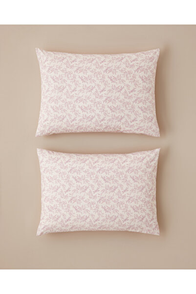 English Home Autumn Branch Εύκολο στο σιδέρωμα Σετ 2 Μαξιλαροθήκες 50x70 εκ. Ροζ