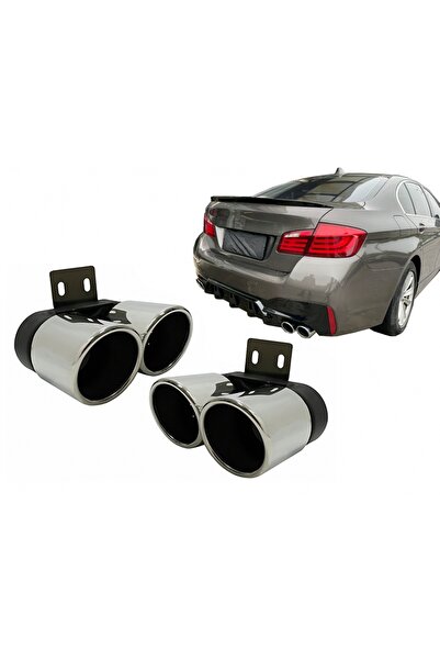 tuningset Απολήξεις εξάτμισης κατάλληλες για BMW Σειρά 5 F10 F11 2011-2017 Σχ...