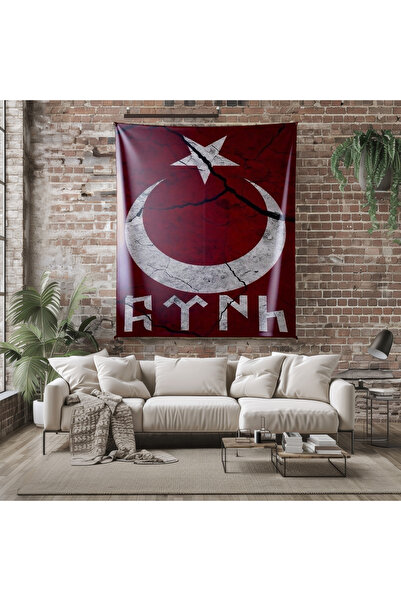 GENELOEM Göktürk Abc'Si̇ Themed Quality Fabric, Vibrant Colors Wall Covering ...