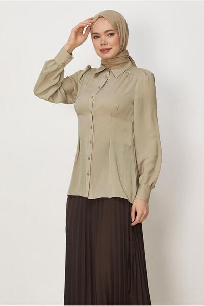 Alvina ΜΠΛΟΥΖΑ ΜΕ ΓΙΑΚΑ ΠΟΥΚΑΜΙΣΟΥ 45376