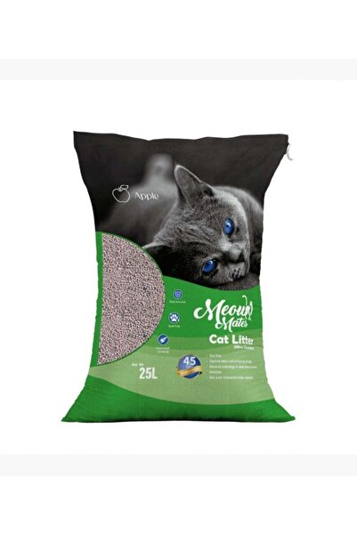 MEOW Mates Bentonite Cat Litter - Apple Scent 25L/20kg