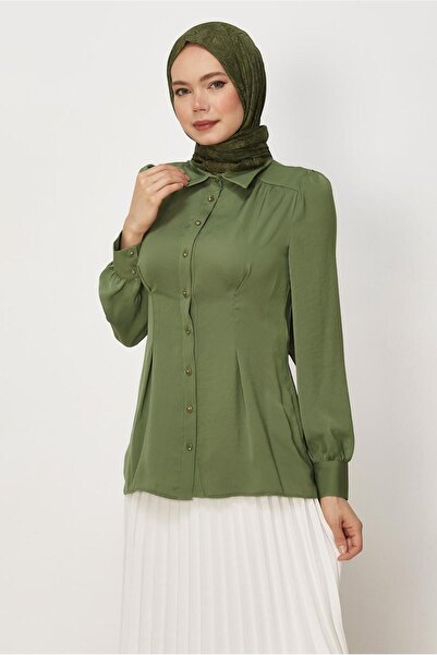 Alvina ΜΠΛΟΥΖΑ ΜΕ ΓΙΑΚΑ ΠΟΥΚΑΜΙΣΟΥ 45376