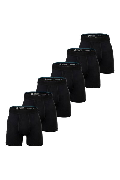 Stance Herren Boxershorts, 6er-Pack - Boxer Brief, Performance Boxershorts, L...