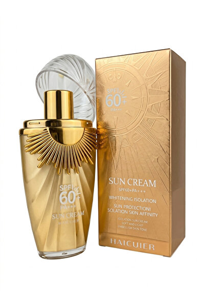 HAICUIER كريم واقي من الشمس SPF 60+ PA+++ لتفتيح البشرة وحمايتها من الأشعة فو...